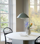 Lampa wisząca FREYA Nordlux E27 40W Metal Zakurzona zieleń