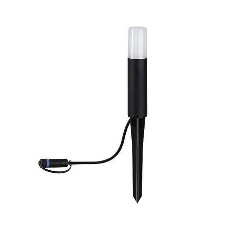 Outdoor Plug & Shine słupek Flarea 200 IP65 3W 3000K Czarny metal (PL94533) - Paulmann