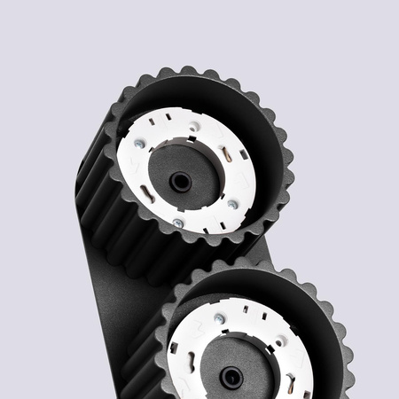 Plafon AURA 2 czarny Gx53 (SL.1788) - Sollux Lighting