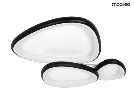MOOSEE lampa sufitowa / plafon AREA 3     czarna (MSE1501100503) - Moosee