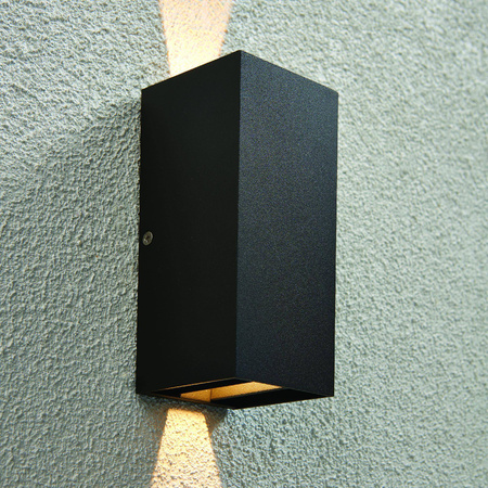 Kinkiet Glover CCT 2lt wall IP44 5.5W (79196) - Saxby