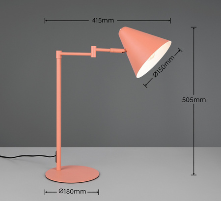 Lampa stołowa z wysięgnikiem COSIMA (563900140) - Trio