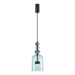 Lampa wisząca ARTE 12W LED śr. 16cm czarna (ML0358) - Milagro
