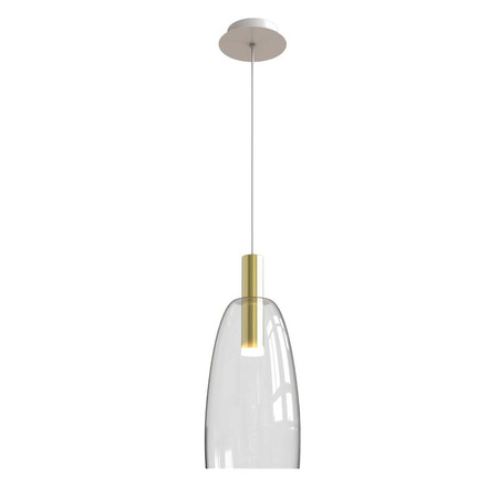 PENDANT LIGHT 5W CLEAR GLASS (1966 Zambelis) - Zambelis