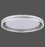 Q-VITO LAMPA SUFITOWA STALOWY (8416-55) - Paul Neuhaus