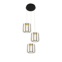  XARA Lampa wisząca potrójna okrągła (9210-0310) - Aviano Lighting