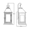 Kinkiet zewnętrzny Shepherd (FE-SHEPHERD-2S) - Elstead Lighting