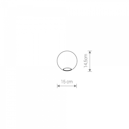 Klosz CAMELEON SPHERE S TR (8531) - Nowodvorski