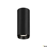 NUMINOS® CL PHASE S, wewnętrzna oprawa sufitowa natynkowa LED, czarna/czarna 4000 K 24° (1004138) - SLV