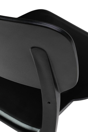 Krzesło AGAT PREMIUM czarne - polipropylen (308-APP.BLACK) - King Home
