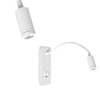 Lampka nocna BASE 8W+2W WHITE (ML6349) - Milagro