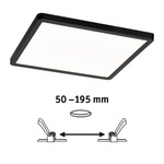 Panel Areo VariFit 230x230mm18W TuneW Zigbee czarny 230V (PL79967) - PAULMANN