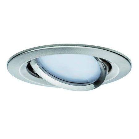 Zestaw Oprawa wbudowana Nova Coin LED 3-st ściemnianie ruchoma 3x6,5W 2700K 230V Żelazo Szczotkowane/Aluminium (PL93483) - PAULMANN