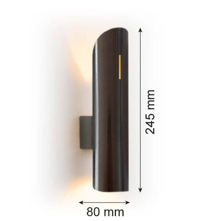 Kinkiet wewnętrzny do przedpokoju AKRON PLUS (7232) - Argon