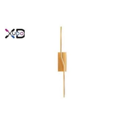Kinkiet ścienny LED 12W 60cm 4000K złoty (XD-LA129G) - Xudo