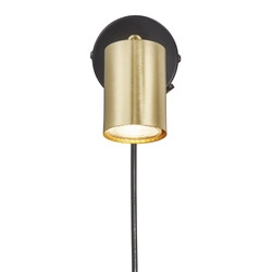 Lampa ścienna EXPLORE Nordlux GU10 35W Metal Mosiądz