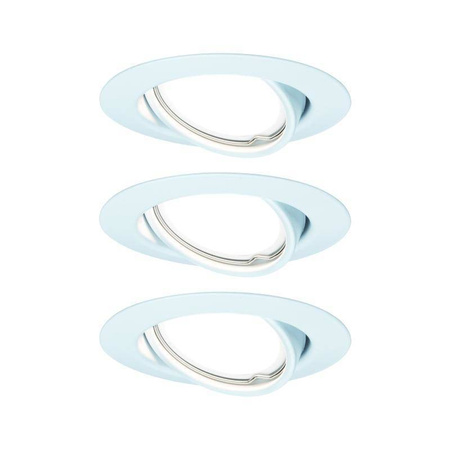 Zestaw opraw wpuszczanych Base ruchome LED 3 szt. (PL93422) - Paulmann