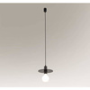 Lampa wisząca IKEDA (czarny) (7982) - Shilo