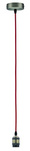 Neordic Eldar Lampa wisząca max. 1x20W E27Czerwony/Oksydowany 230V Metal (PL50386) - PAULMANN