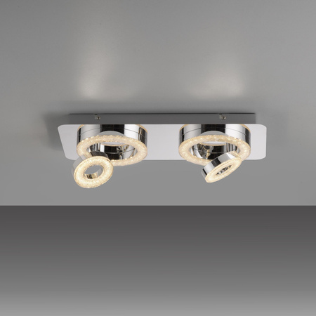 TIM LAMPA SUFITOWA CHROM (14521-17) - Paul Neuhaus