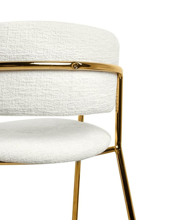 Krzesło barowe DELTA 65 białe (KH13011001220) - King Home