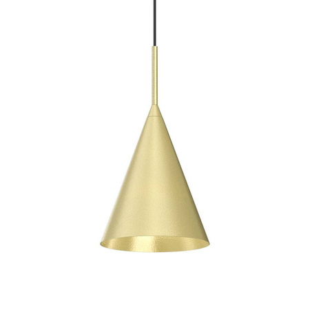 Lampa wisząca CAPITAL złota Ø17cm (MLP0963) - Milagro