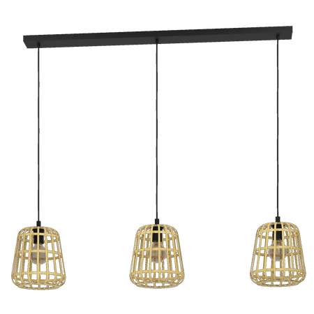 Lampa wisząca MONTEZUELO czarna (390153) - EGLO