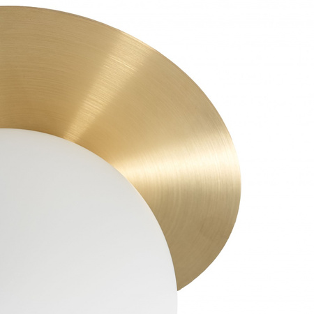 BORRA A mosiężna lampa ścienna / kinkiet z podwyższoną szczelnością IP44 (BRA120S0) - Ummo