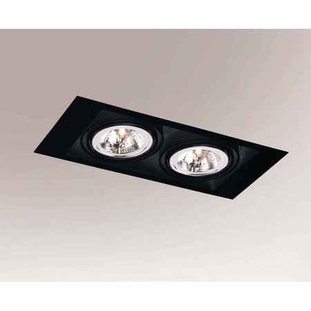 Oprawa wpuszczana MUKO (czarny) (3313) - Shilo