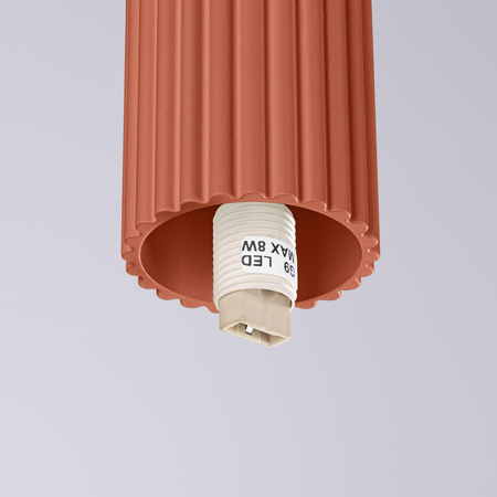 Plafon HALO ochra czerwona IP44 (SL.1728) - Sollux Lighting
