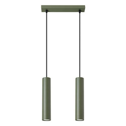Lampa wisząca LAGOS 2 zielona oliwka (SL.1485) - Sollux Lighting