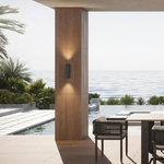 OUTDOOR WALL LIGHT 2XGU10 GRAPHITE (E122 Zambelis) - Zambelis