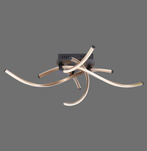 POLINA LAMPA SUFITOWA CZARNY/ZŁOTY (9144-18) - Paul Neuhaus