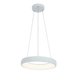 PENDANT LIGHT 30W 3000KALUMINUM & ACRYLIC DIMMABLE SANDY WHITE (2045 Zambelis) - Zambelis