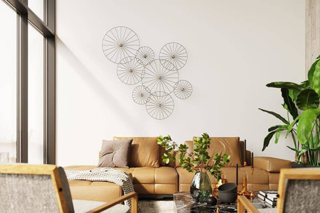 Kinkiet / Lampa sufitowa SIRKEL 60 czarny (TH.143) - Thoro Lighting