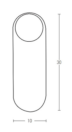 WALL LAMP 1XG9 BLACK (H64-B Zambelis) - Zambelis