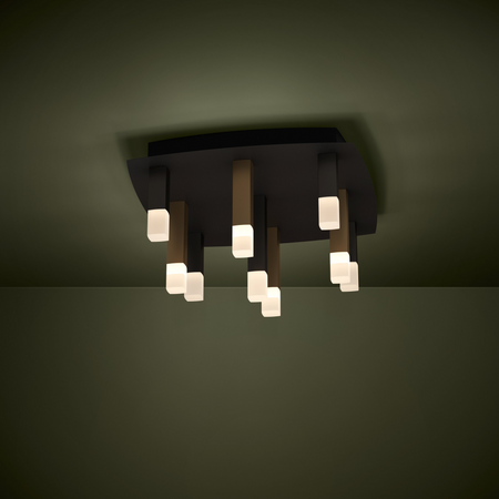 Lampa Sufitowa ESTANTERIOS czarna (39905) - EGLO