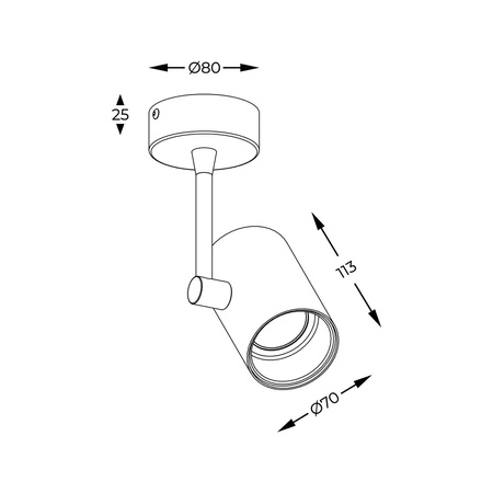 20014-WH-N TORI SPOT - Zuma Line