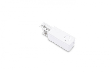 Zasilanie Lewe i Zaślepka do szyny montażowej Białej w układzie Prostym - 3 LINE Azzardo