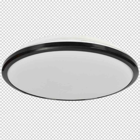 Plafon TERMA BLACK 28W LED IP44 ?360 mm (ML6404) - Milagro