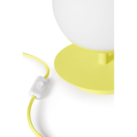 PLAAT ST żółta lampa stołowa (PLS11111P1) - Ummo