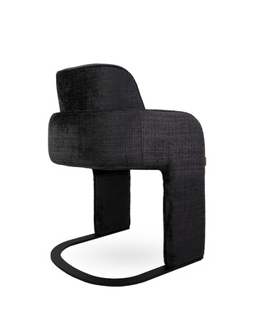 MaMaison krzesło BORA czarne (MM001501100353) - MaMaison