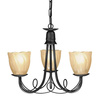 Żyrandol Minster (MN3-BLACK) - Elstead Lighting