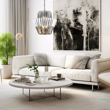 Żyrandol DONNA CHROME 9xE14 (ML0414) - Milagro