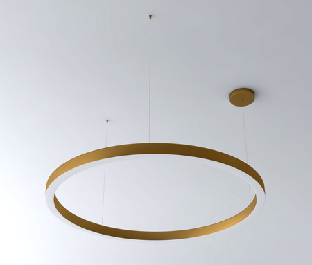 Lampa wisząca CIRCLE 100 LED ściemniana (ST-8848-100 brass) - Step into Design
