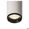 NUMINOS® SPOT PHASE M, wewnętrzna oprawa sufitowa natynkowa LED, biała/czarna 4000 K 24° (1004214) - SLV