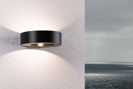 Oprawa elewacyjna RENGA LED 5W 270lm 3000K IP44 odporna na wodę morską 230V antracyt aluminium (PL94720) - PAULMANN