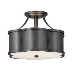 Lampa sufitowa Chance, Czarny (QN-CHANCE-SF-S-BLB) - Quintiesse