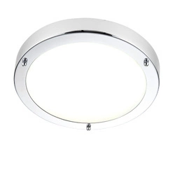 Plafon Portico LED chrome IP44 9W (54676) - Saxby