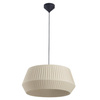 Lampa wisząca z bawełnianym abażurem DICTE Nordlux E27 60W Tekstylia Beżowy